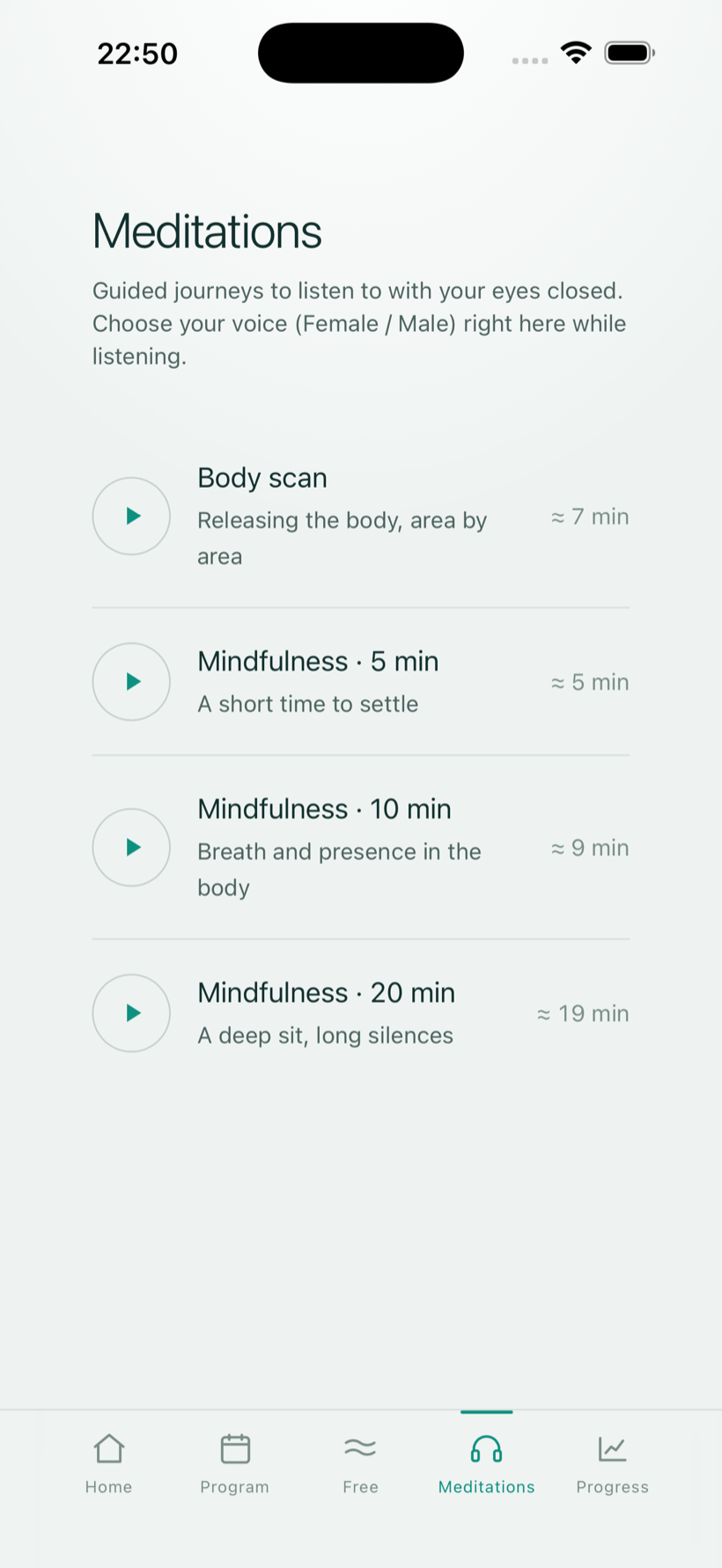 Meditations